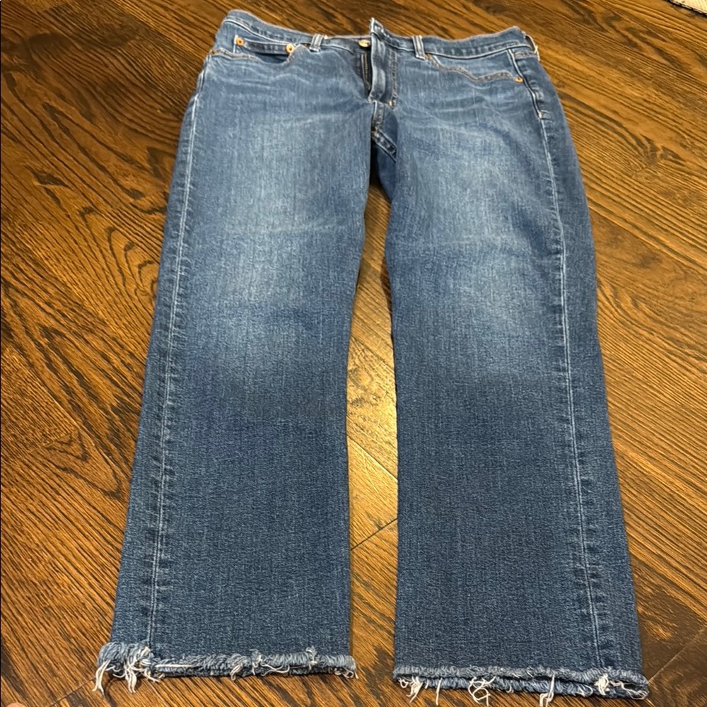 GAP Women's Ankle Jeans in Classic Blue